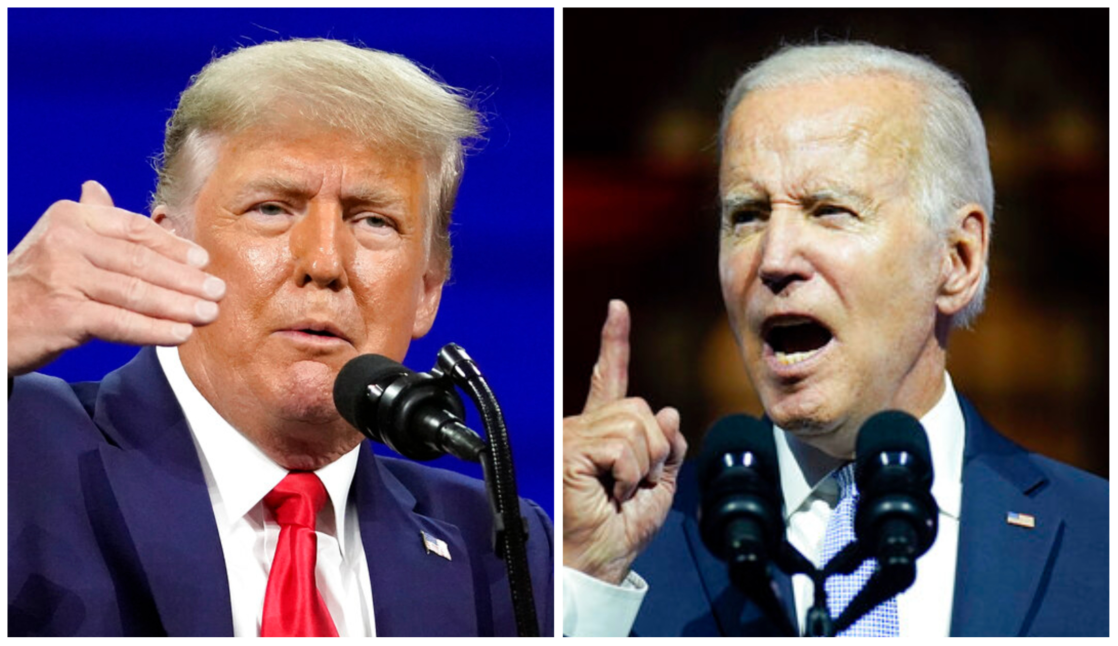 Donald Trump, Joe Biden