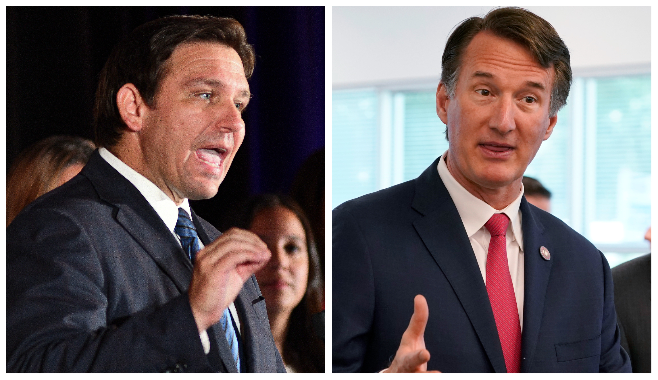 DeSantis and Youngkin split on midterm strategies, offering 2024 tease