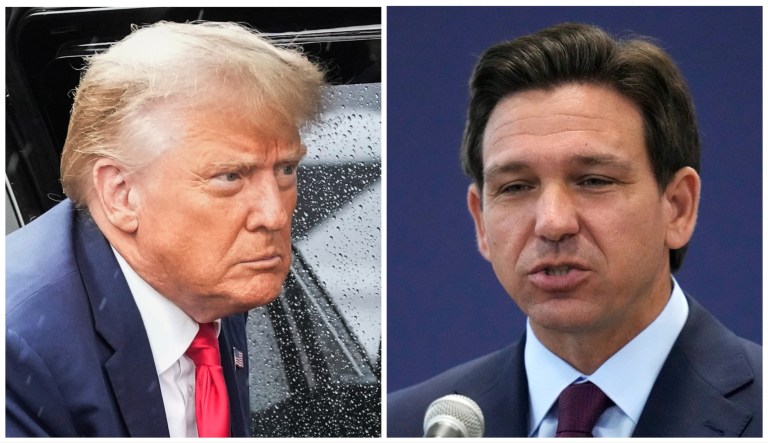 DeSantis closes gap on Trump in Iowa while former president feuds with popular governor