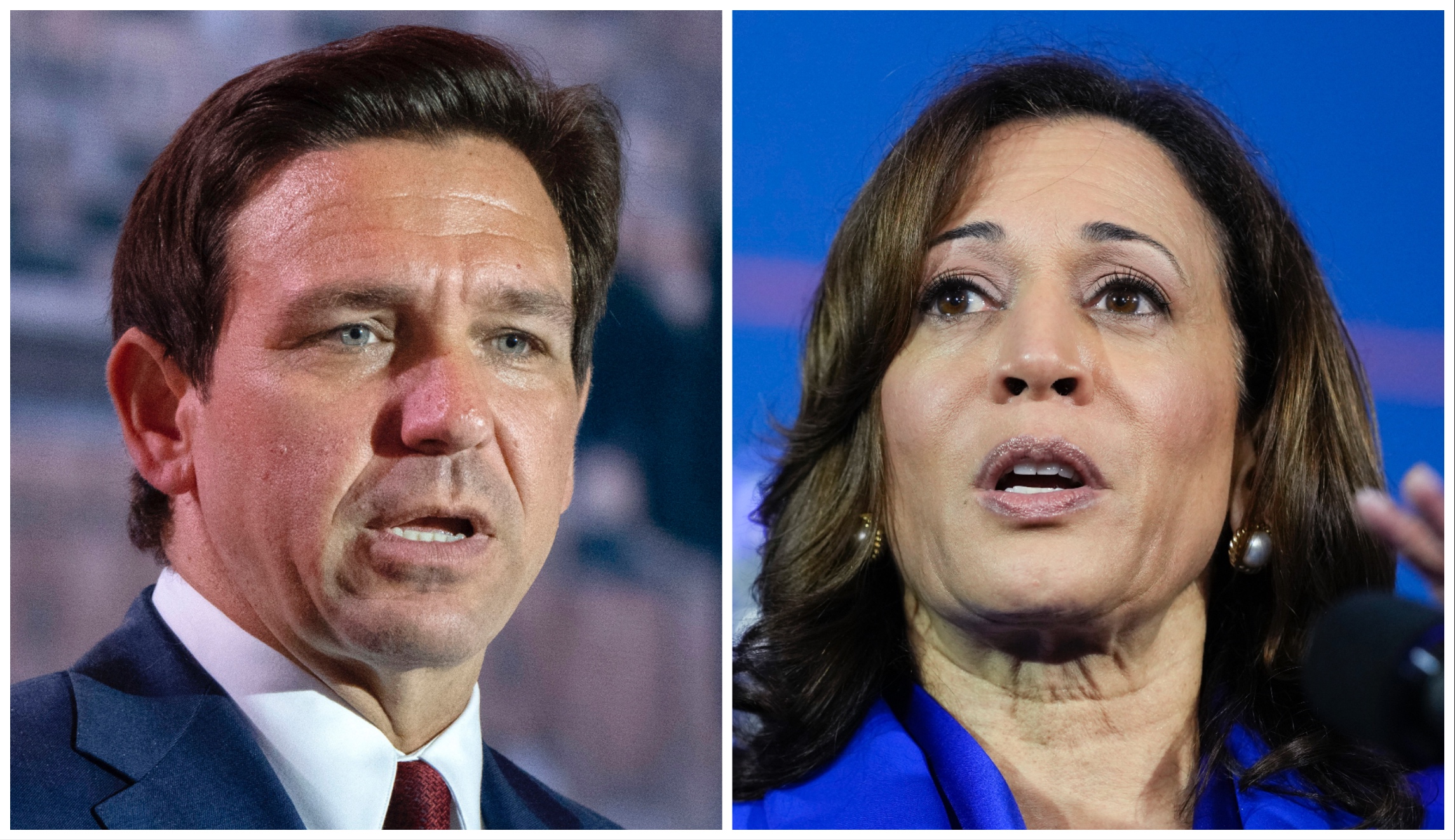 Kamala Harris attacks ‘extremists’ in Florida after DeSantis education fight