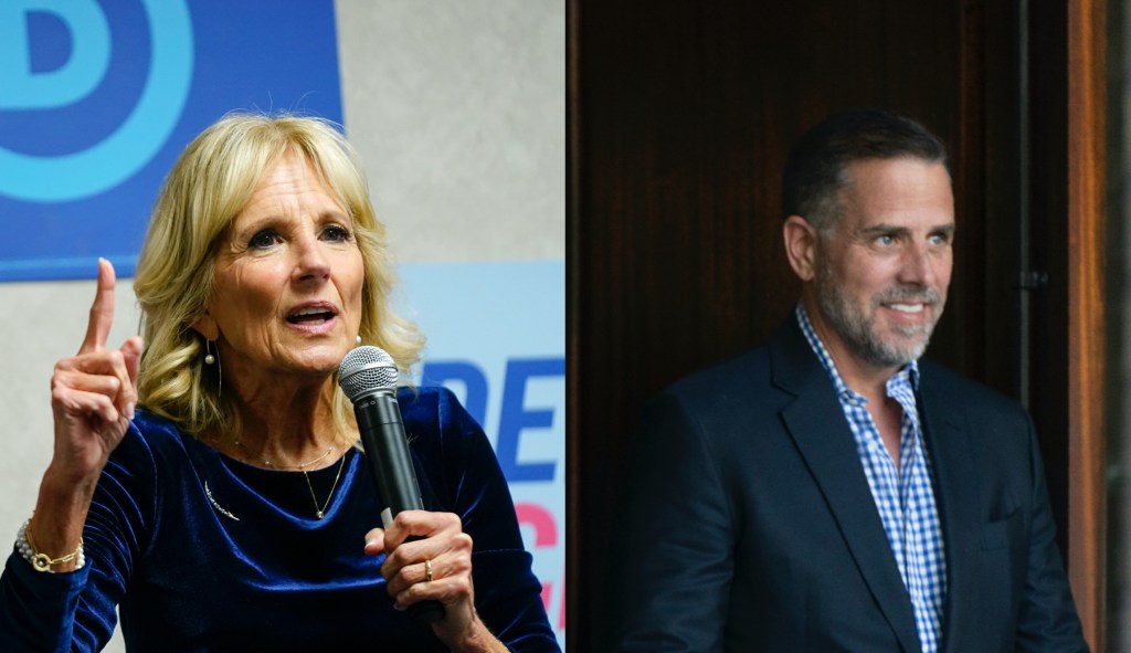 Jill Biden defends her son Hunter, knows that he is ‘innocent’