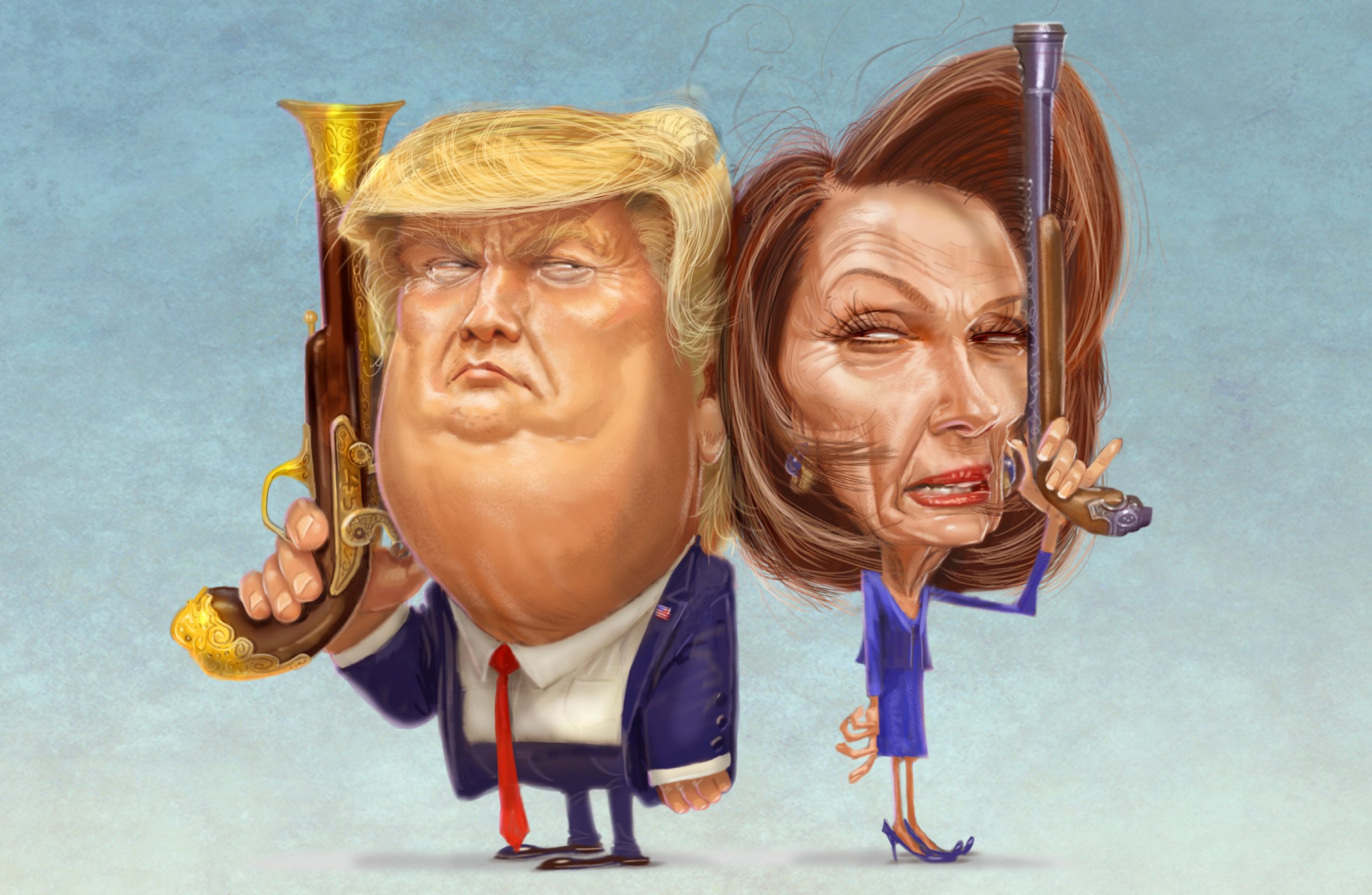 Trump and Pelosi get ready to duel