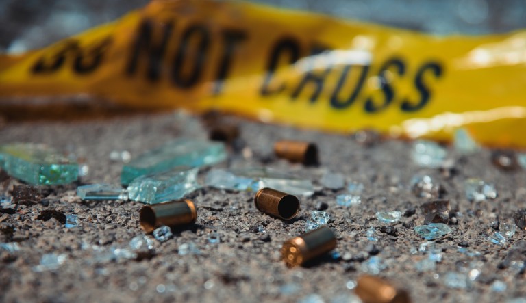 Manhunt underway for driver who shot two children after they threw snowballs at car