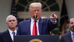 ‘I don’t take responsibility at all’: Trump pushes back on complaints about coronavirus testing