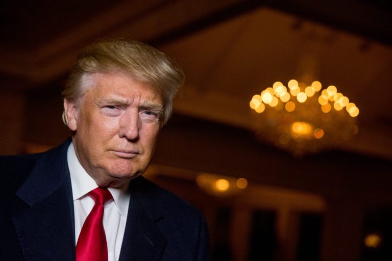 Republican presidential candidate Donald Trump says that if he's elected president, he'll know within six months whether he can achieve an elusive peace accord between Israelis and Palestinians, one of the world's most vexing challenges. (AP Photo/Andrew Harnik)