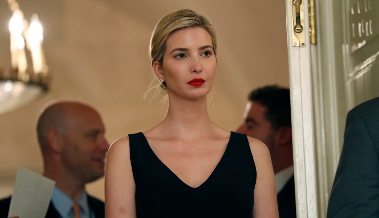 Ivanka Trump commented Monday for the first time publicly on the testimony of former FBI Director James Comey.