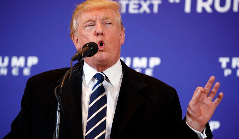 Ttrump's tweet comes weeks after he decided to stop payments to insurance companies, which will cause premiums to spike. (AP Photo/ Evan Vucci)