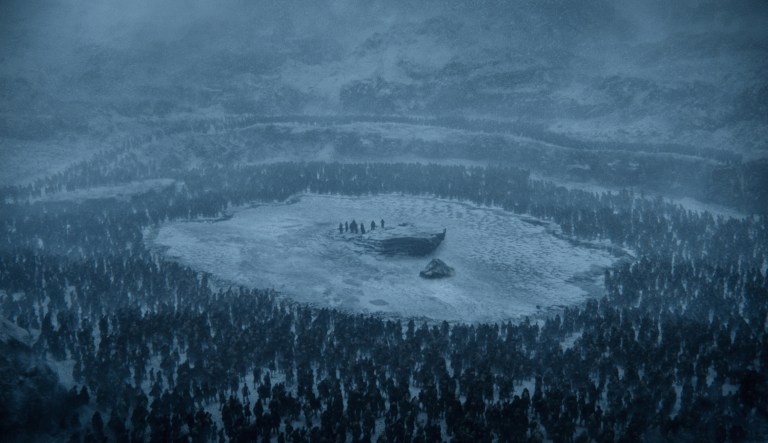 Fans who have invested so much time and love getting to explore the nuances of this world deserve better than for the finale of their journey to be completed with magical hand-waving. (Courtesy of HBO via AP)