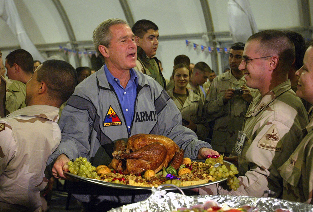 Photos: Presidents at Thanksgiving