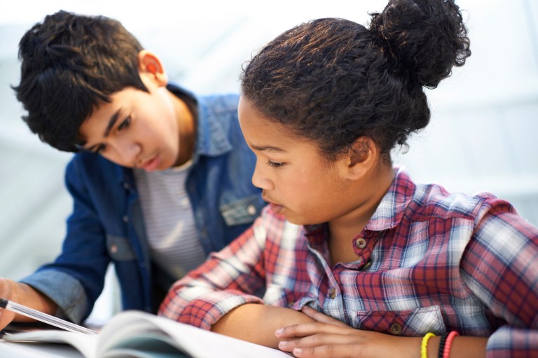 A decade-old overview of past research on homework found a correlation between homework and high-performing students. But the study didn't find causal effects, so it's possible that kids who do more homework have high test scores for other reasons.