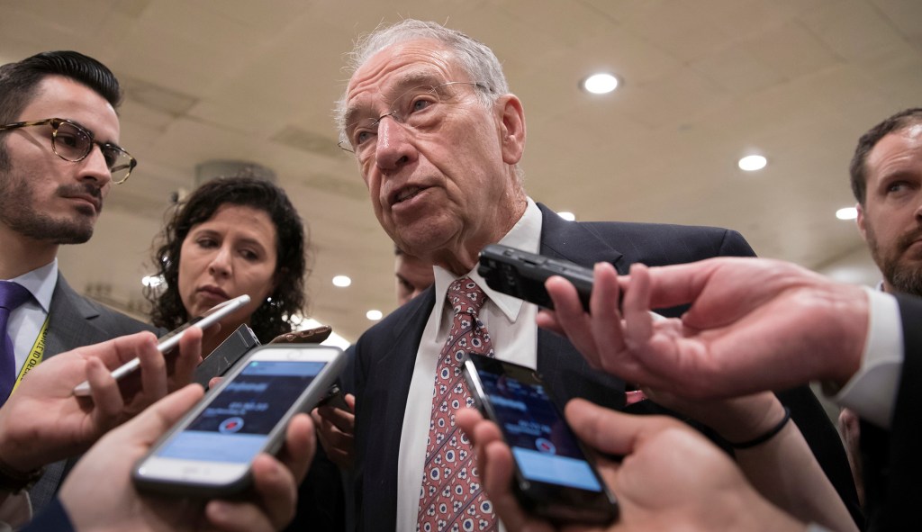 Chuck Grassley sets up possible Kavanaugh vote for Friday