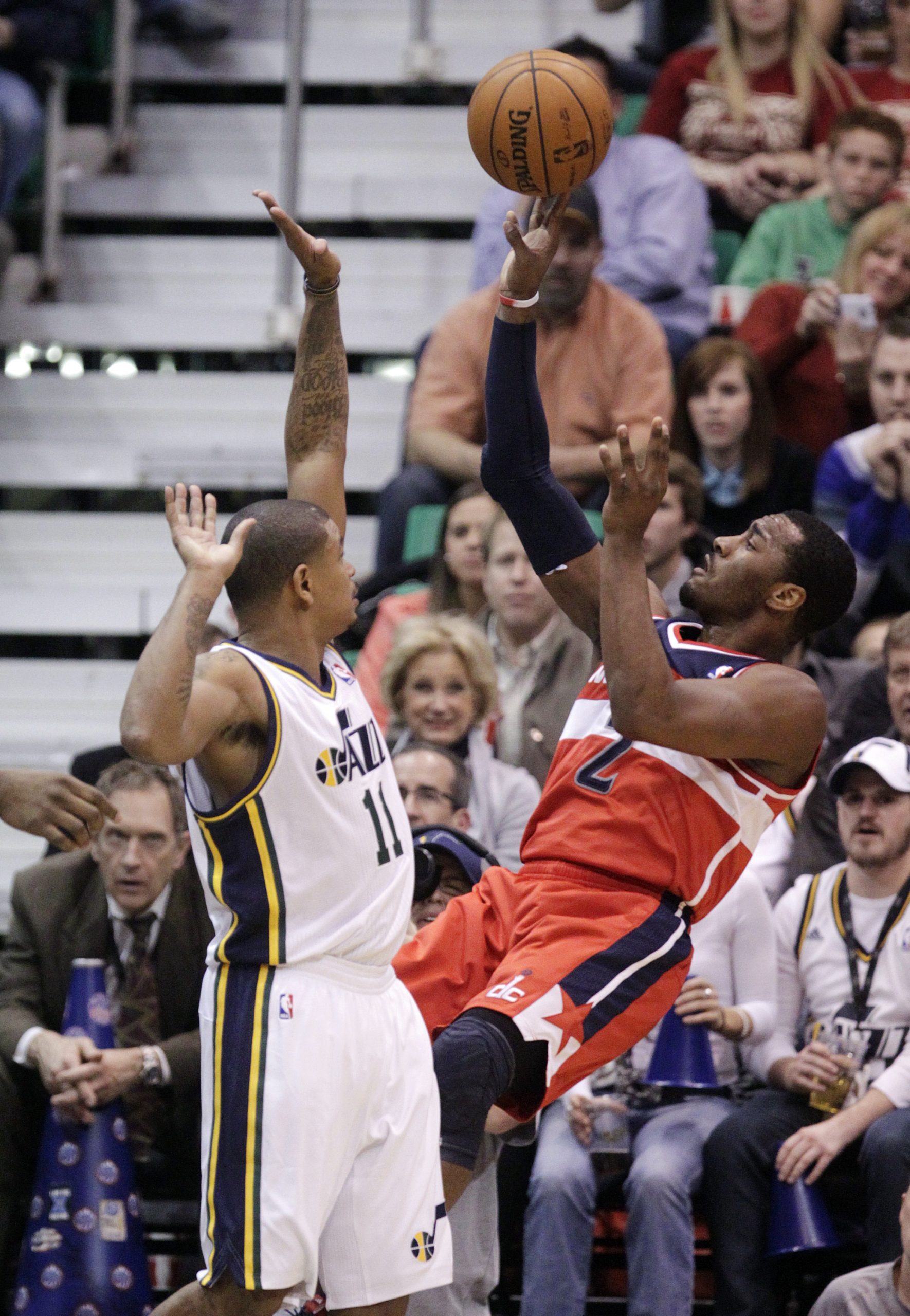 Wizards end road trip with loss to Jazz