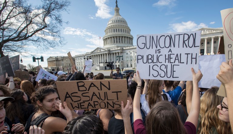 For those quick to grab guns, we should ask whether it is out of love for people, or hatred for things. (AP Photo/J. Scott Applewhite)