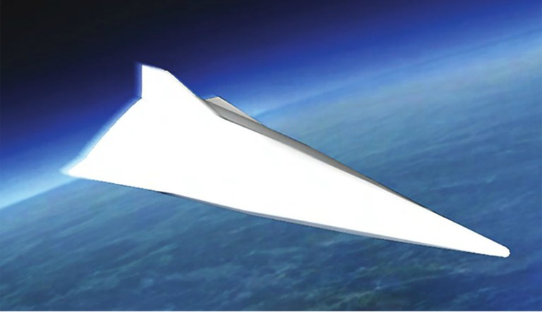 The hypersonic glide vehicle travels at more than five times the speed of sound, more than a mile per second, below U.S. missile defenses. It can carry conventional or nuclear weapons, able to reach anywhere in the world in three hours or less, and both China and Russia are developing them, as is the U.S.