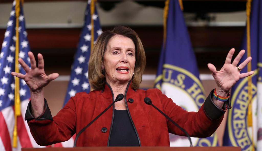 Nancy Pelosi renews push for AUMF as Trump weighs Syria strikes