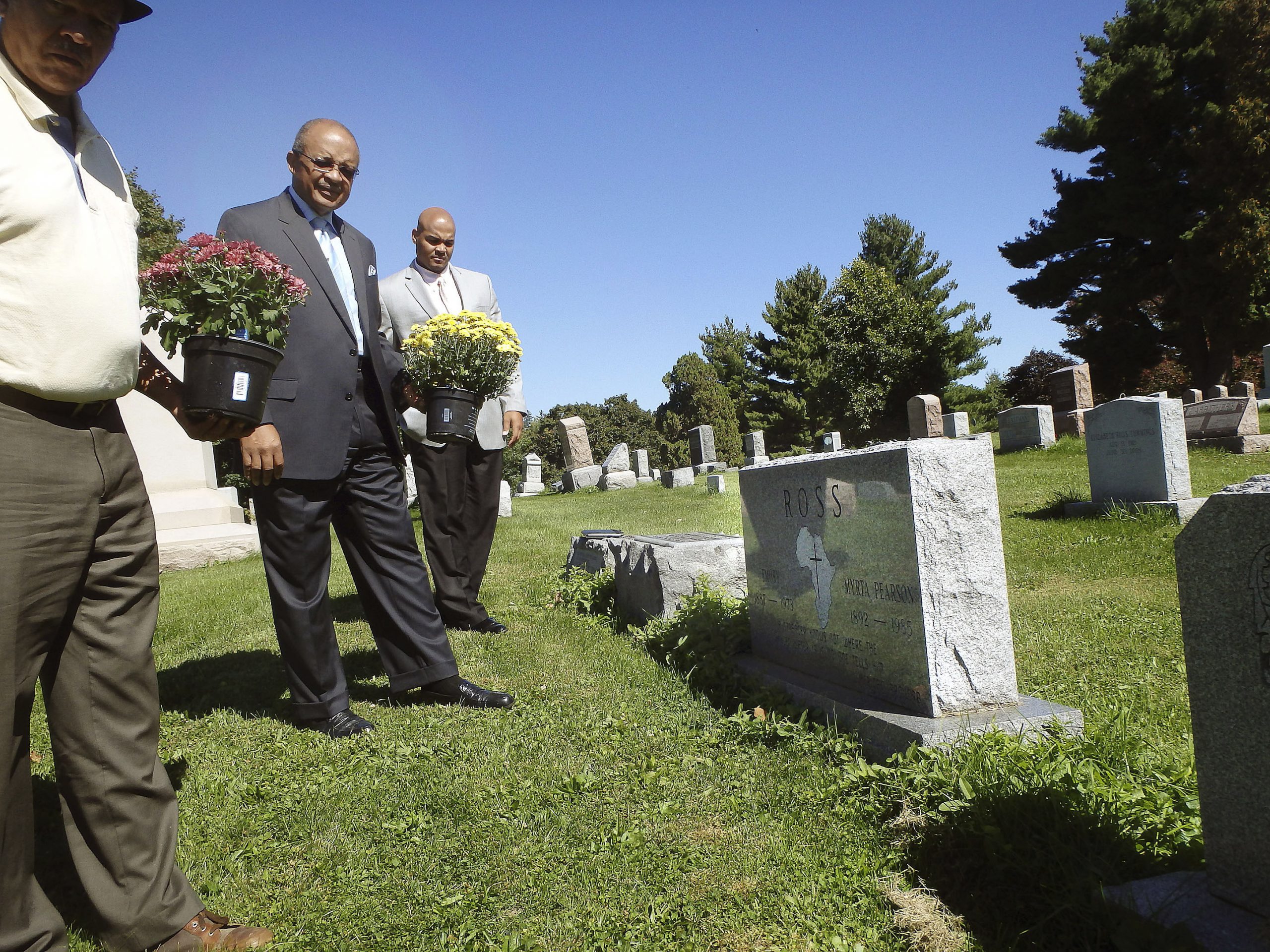 EXCHANGE: Kin of black classmates visit college