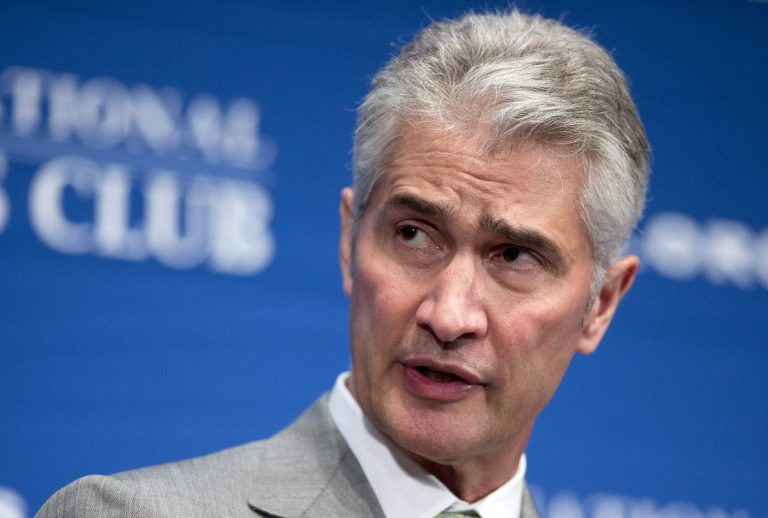 Jeff Smisek stepped down as CEO, chairman and president of United Airlines effective immediately. (AP Photo/Manuel Balce Ceneta, File)