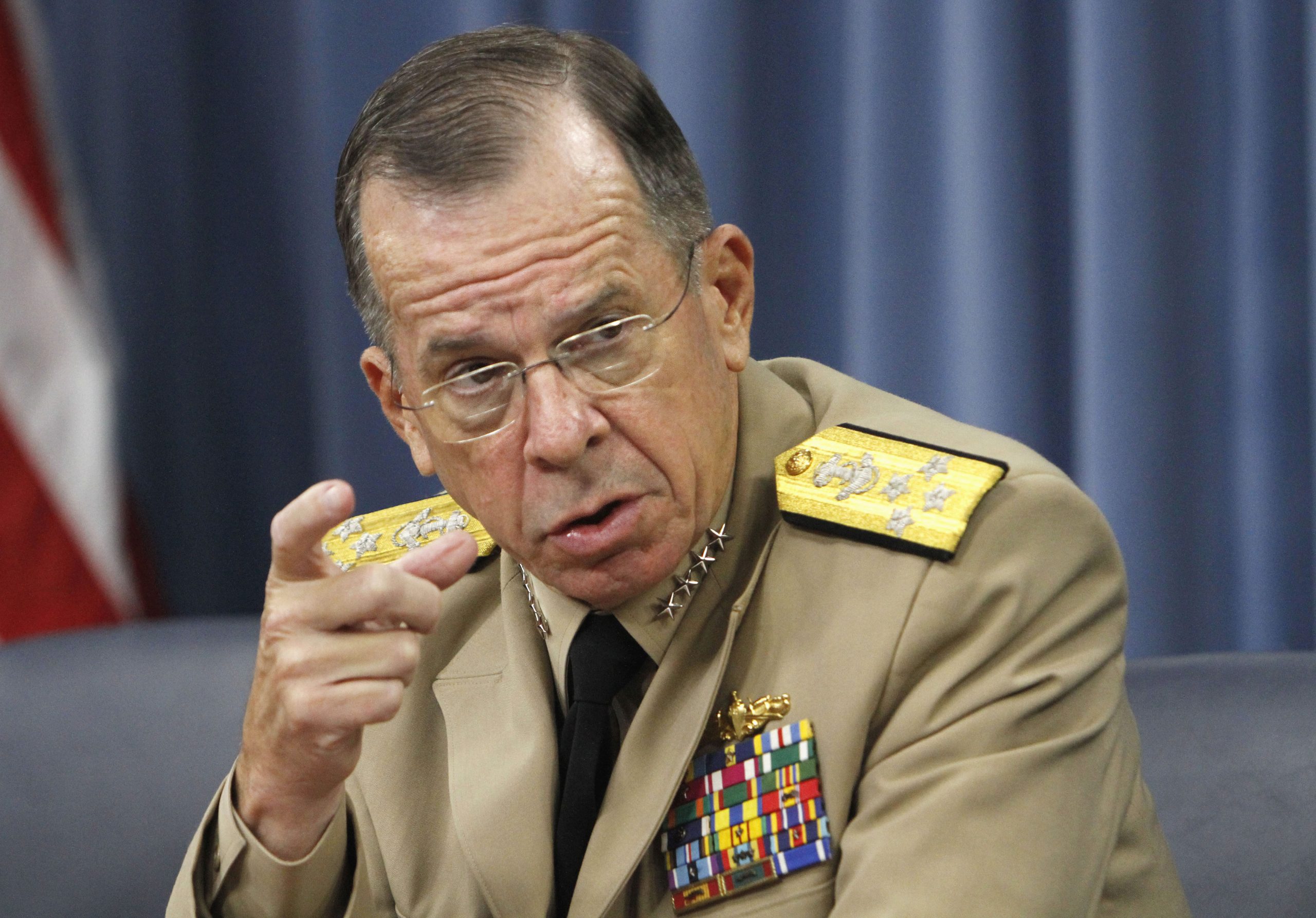 Former top military officer sees national debt as biggest threat to country