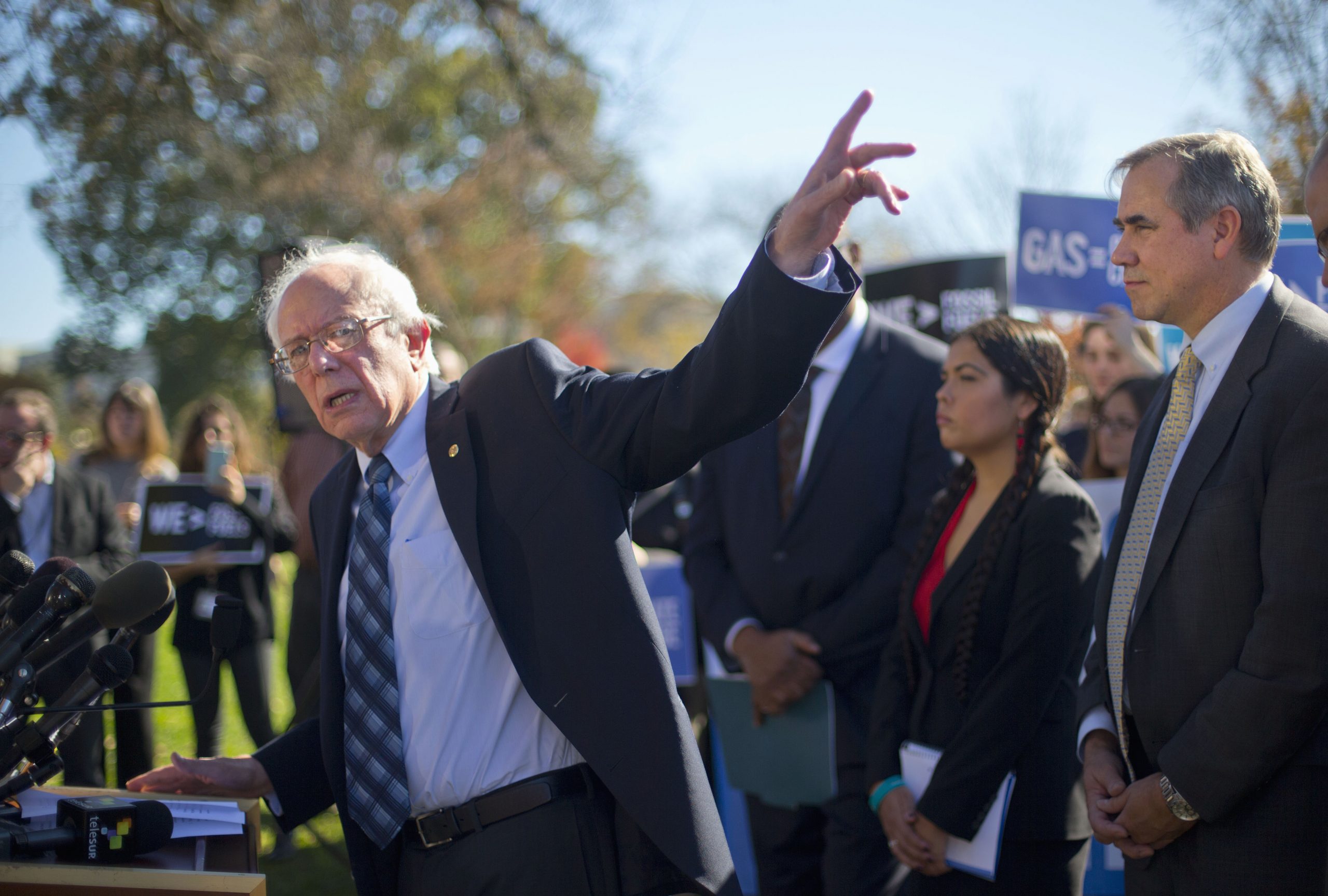 Sanders: climate deal doesn’t go far enough