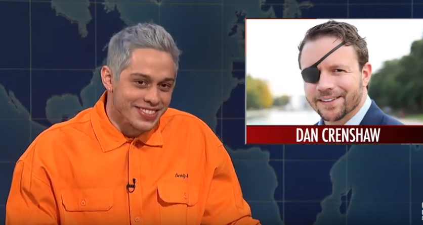 ‘SNL’ mocks ex-Navy SEAL candidate Dan Crenshaw: ‘I know he lost his eye in war — or whatever’