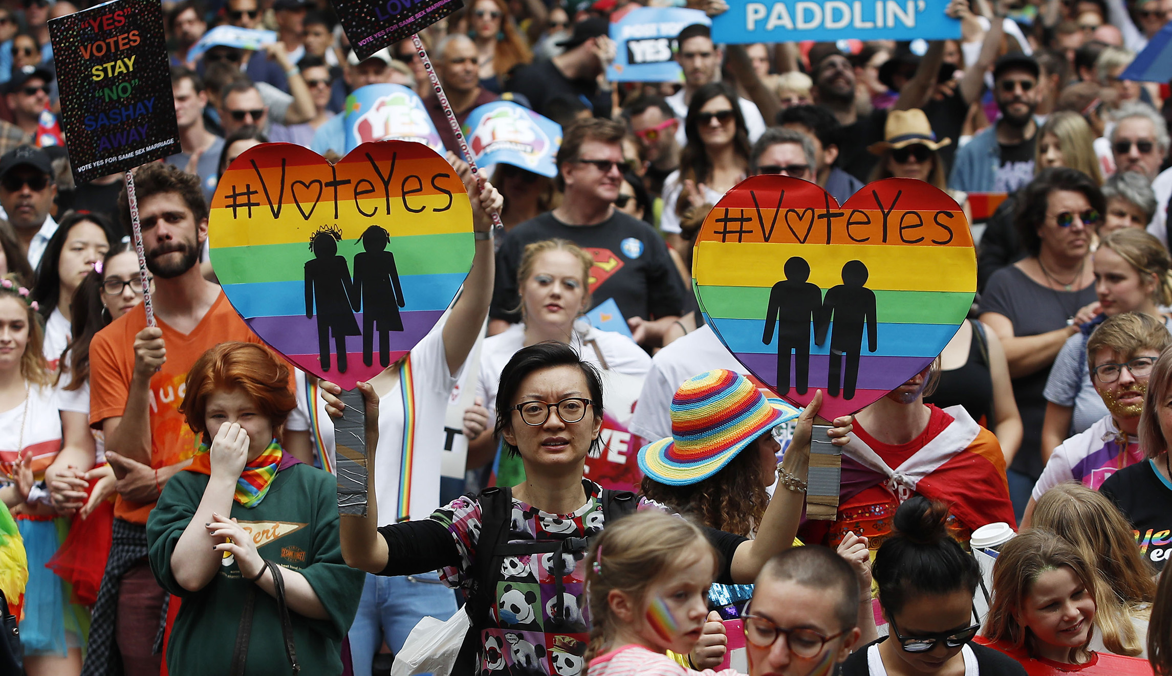 Australia votes ‘yes’ to allow same-sex marriage