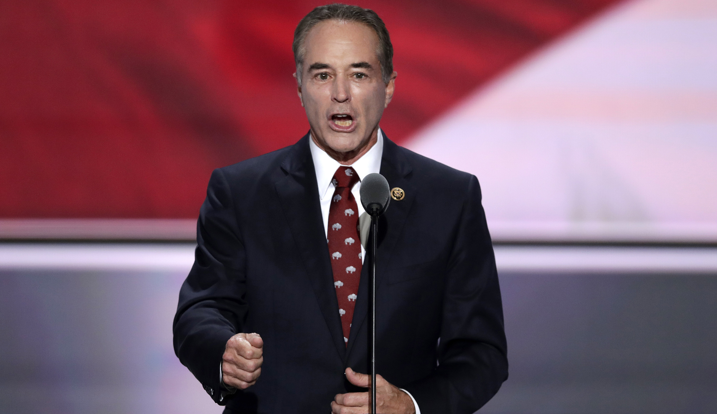 Rep. Chris Collins may have lost millions after stock crashed Tuesday