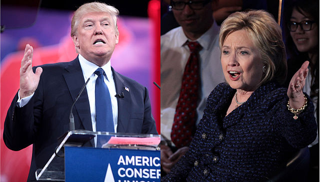 Trump and Hillary Enter the Ring