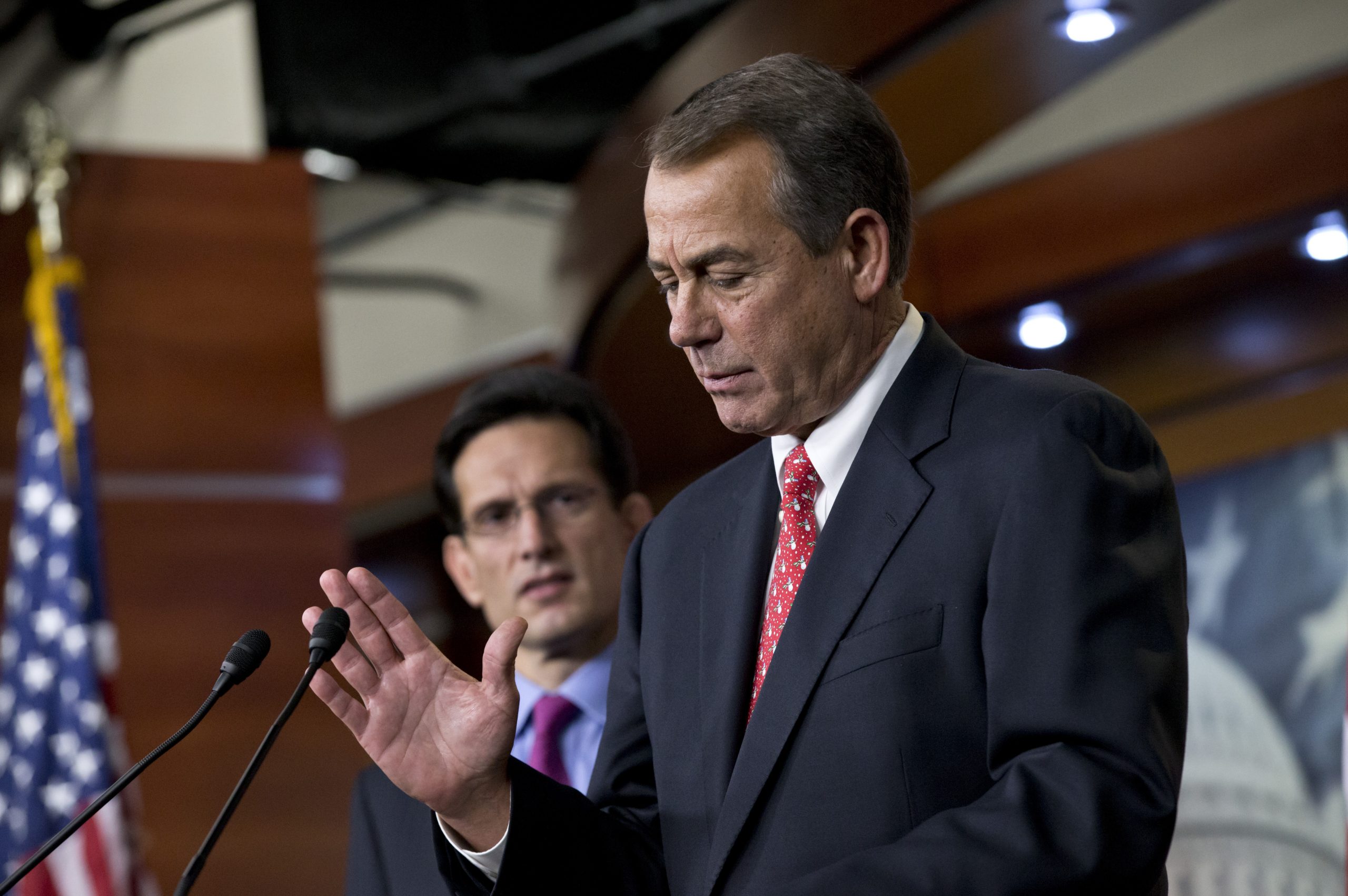 Some urge Boehner: let Dems pass fiscal cliff bill