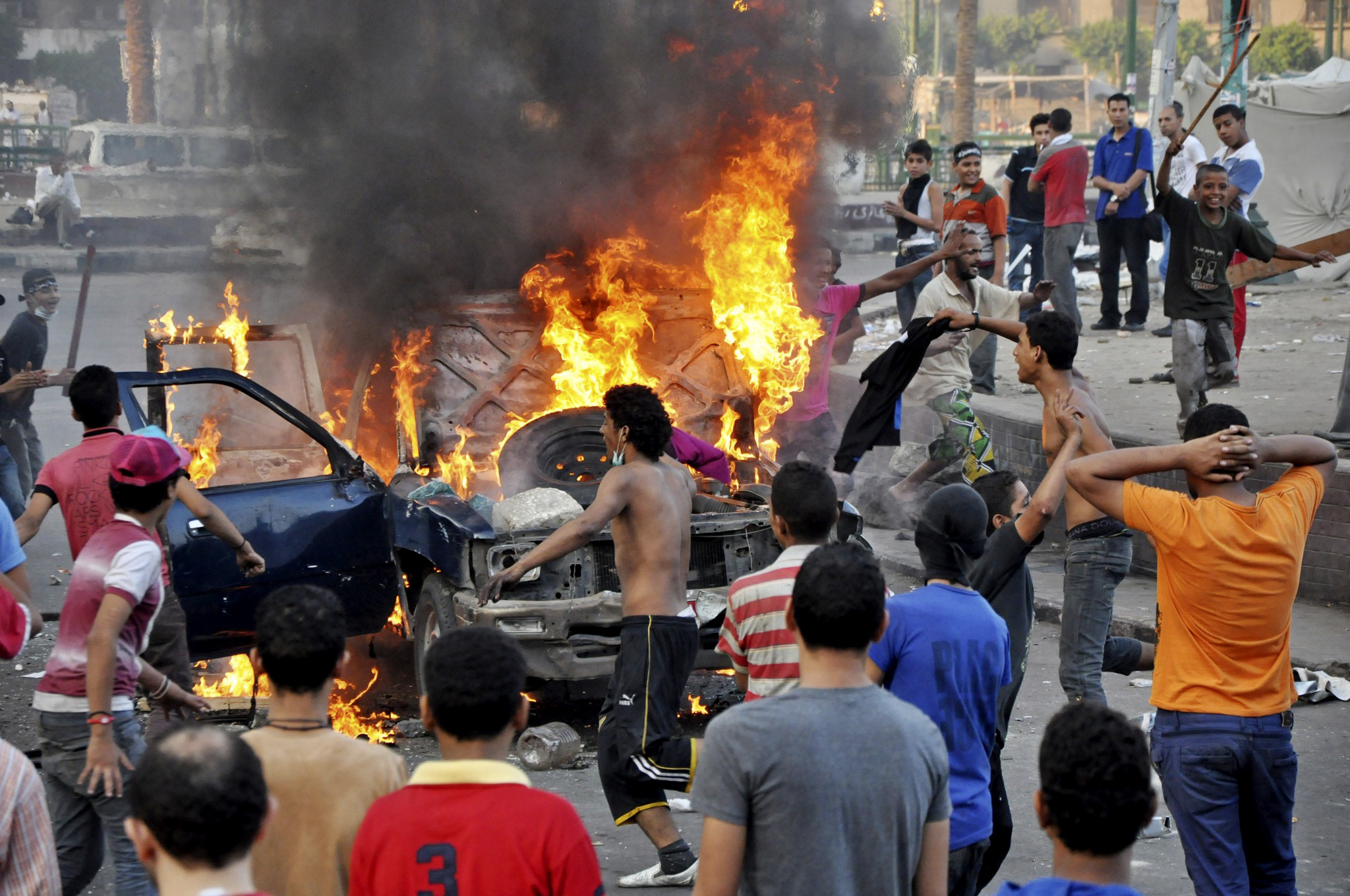With Obama policy crumbling, White House blames movie for Mideast unrest