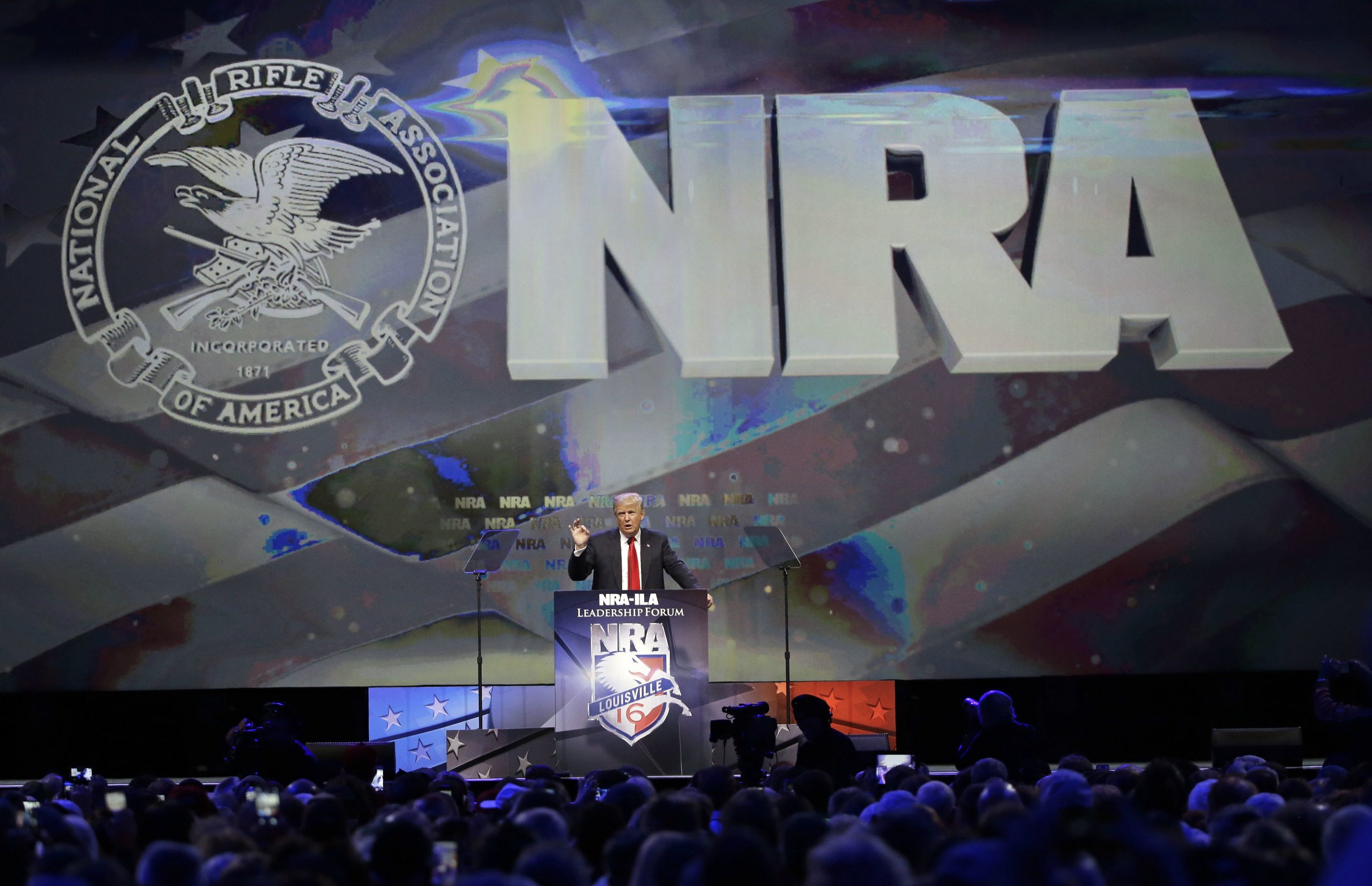 Trump, NRA not coordinating gun control pivot