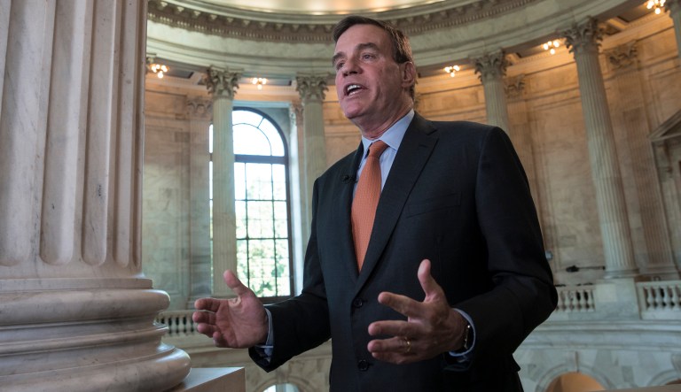 Sen. Mark Warner, D-Va., warned Defense Secretary Jim Mattis that any attempt to cancel enlistment contracts with thousands of noncitizen military recruits will be met with 