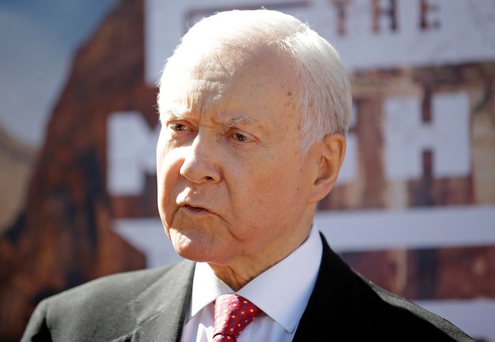 Senate Finance Chairman Orrin Hatch said it looks increasingly likely that Senate Republicans will be forced to pass tax legislation using the procedural tool known as reconciliation. (AP Photo/Rick Bowmer)