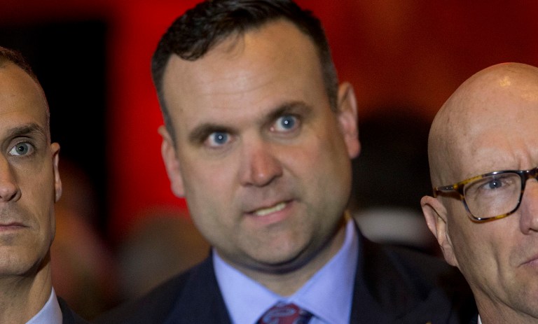 The official said Dan Scavino created an official account when he began working at the White House to 