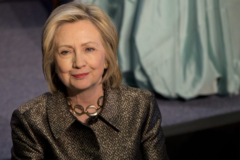 The presidential candidate has left the press in the dark, keeping her true thoughts to herself. (AP)