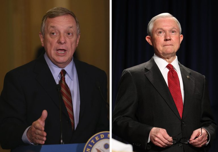 Sens. Dick Durbin, D-Ill., and Jeff Sessions, R-Ala. (Getty Images)
