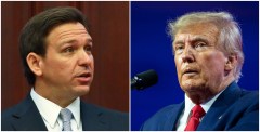 DeSantis gaining ground in GOP primary matchup against Trump