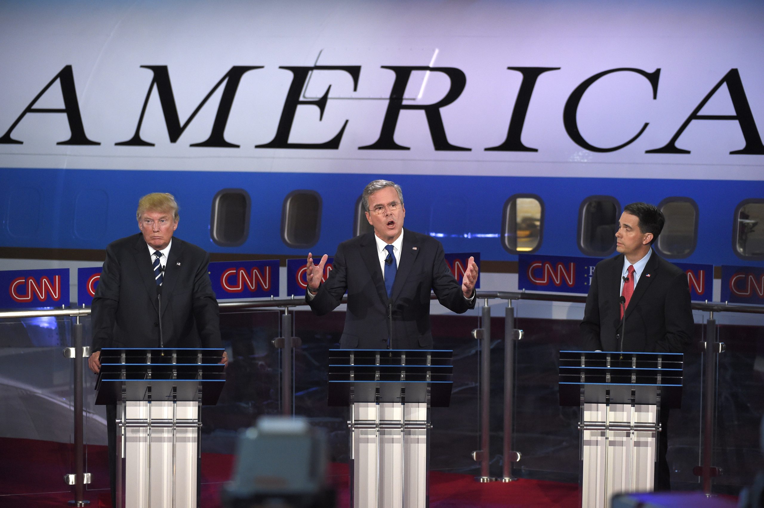 Who got the most airtime in the GOP debate?