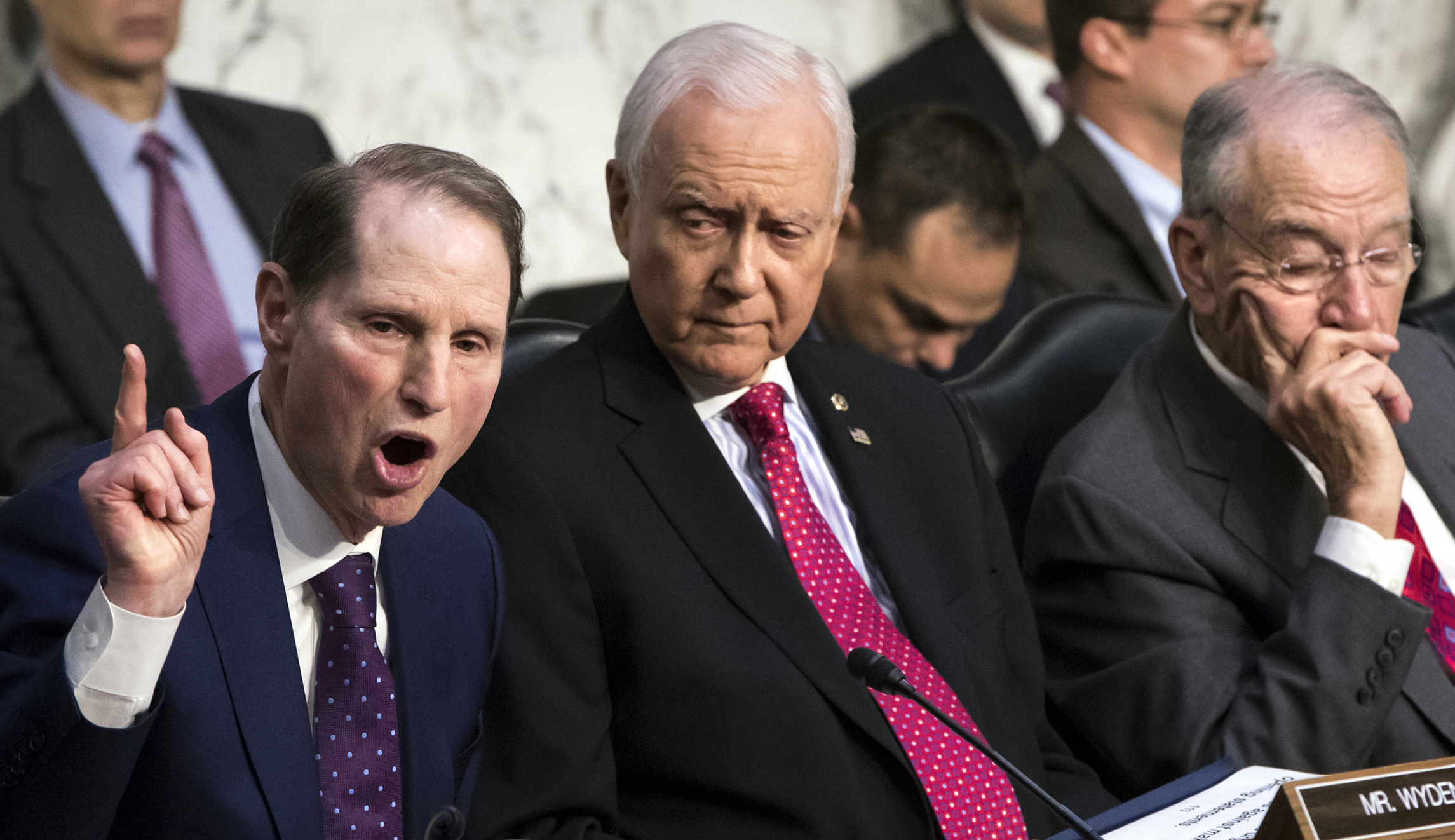 Healthcare fight consumes Senate tax debate