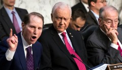 Healthcare fight consumes Senate tax debate