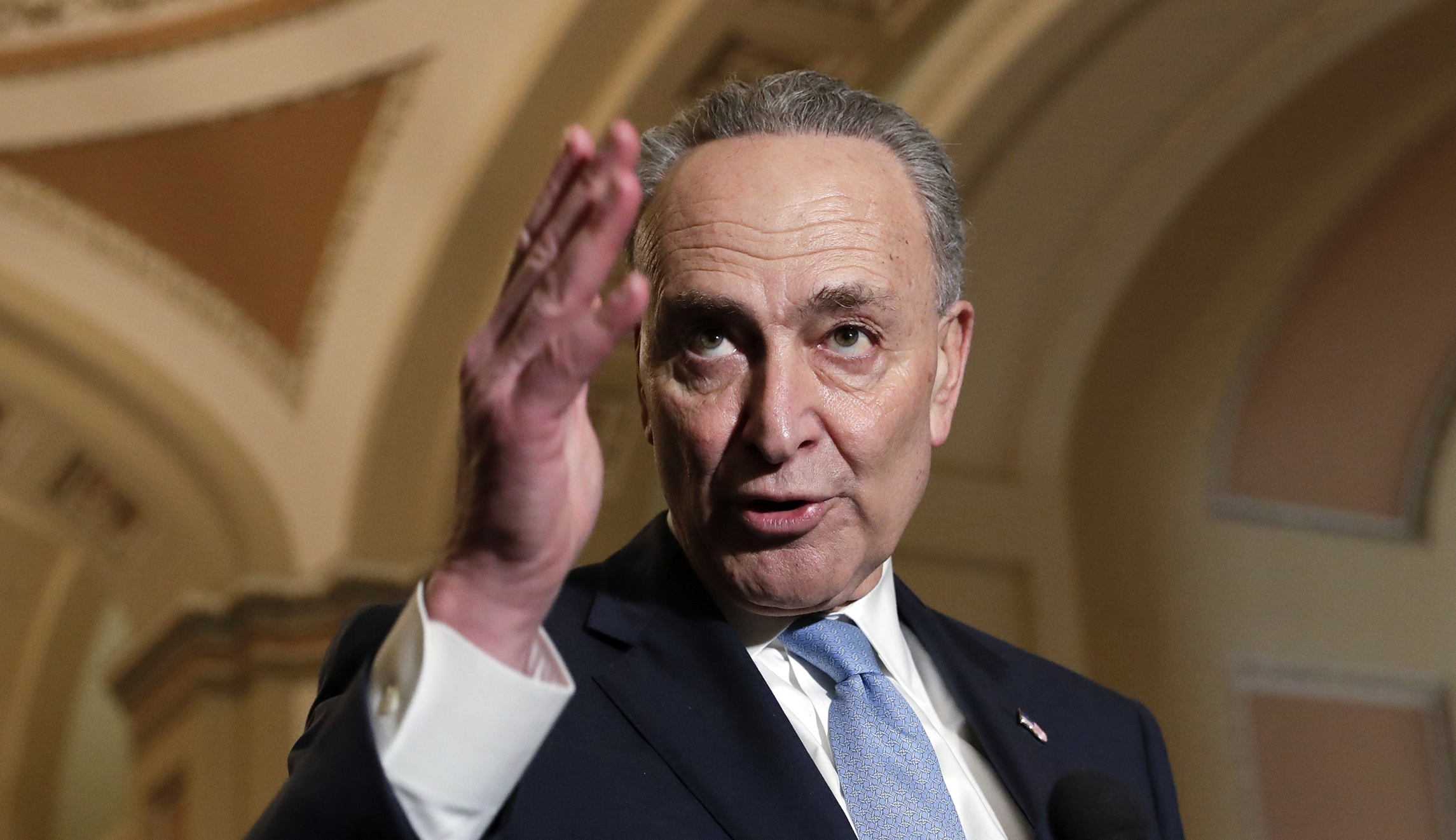 Chuck Schumer won’t say if Trump firing Mueller is an impeachable offense