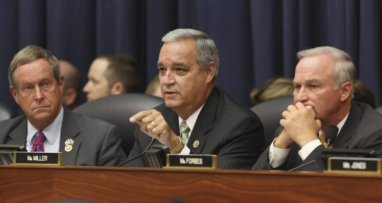 House Armed Services Committee member Rep. Jeff Miller, R-Fla., speaks during a committee hearing on Capitol Hill September 10, 2013 in Washington. (Photo by Chip Somodevilla/Getty Images)