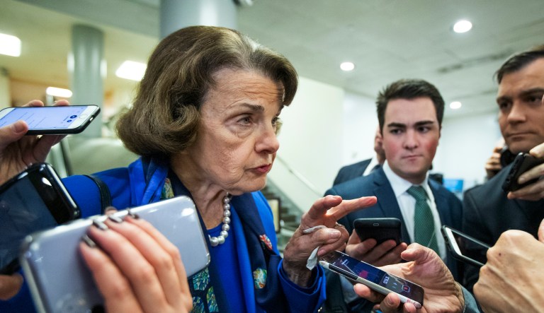 Sen. Dianne Feinstein.