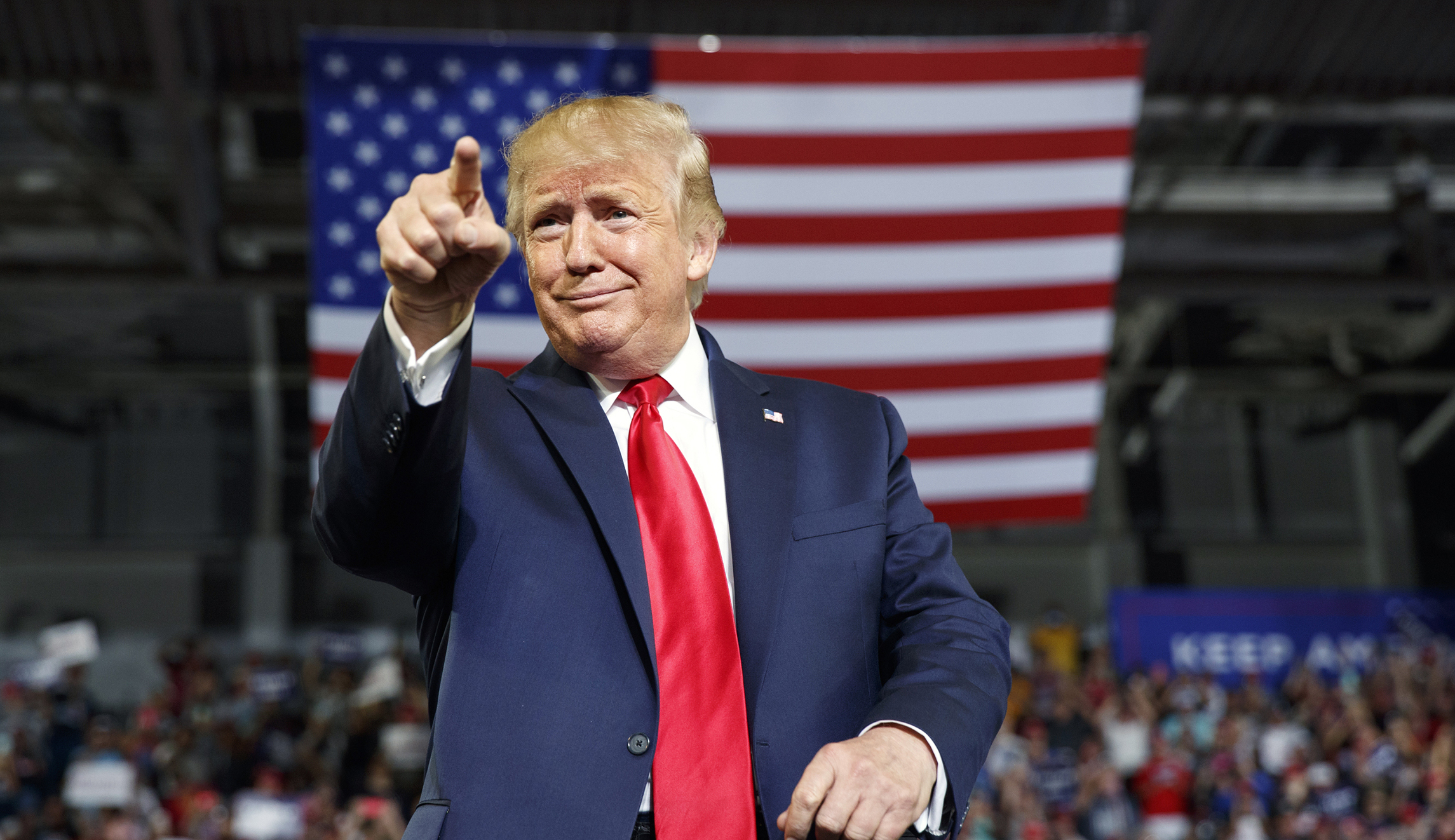 Trump approval rating jumps, just shy of locking in reelection
