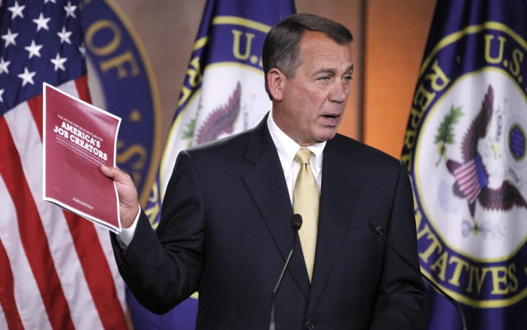 Adult leadership comes from the House, not Obama