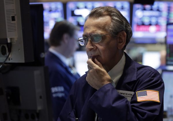Markets fall, suggesting fears of Fed Reserve stimulus exit