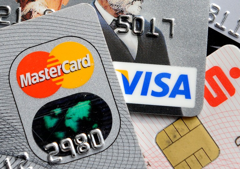 Credit cards.