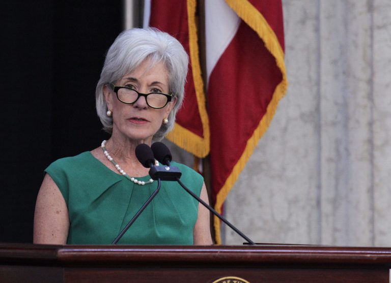 Health and Human Services Secretary Kathleen Sebelius told a recent White House conference, 