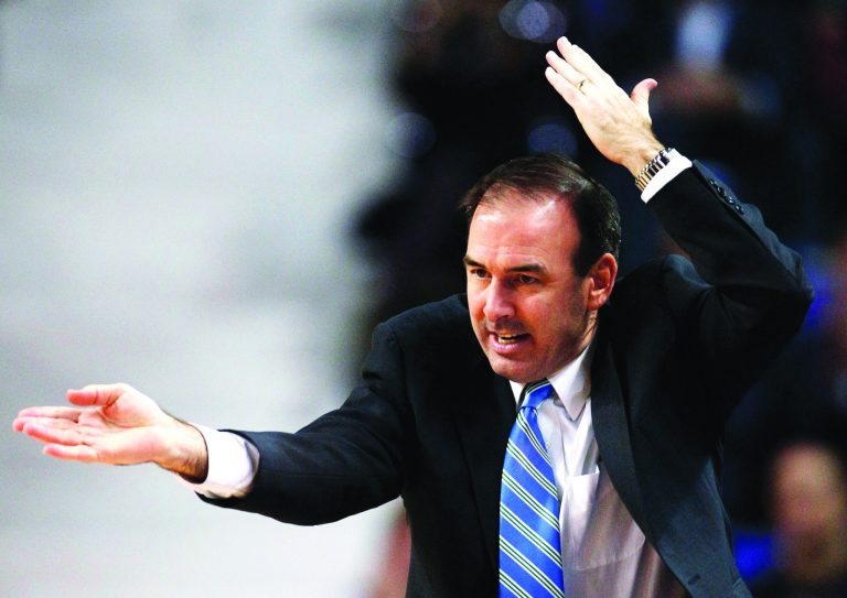 Orlin Wagner/AP
Coach Mike Lonergan and George Washington (3-3) have followed each loss with a win.