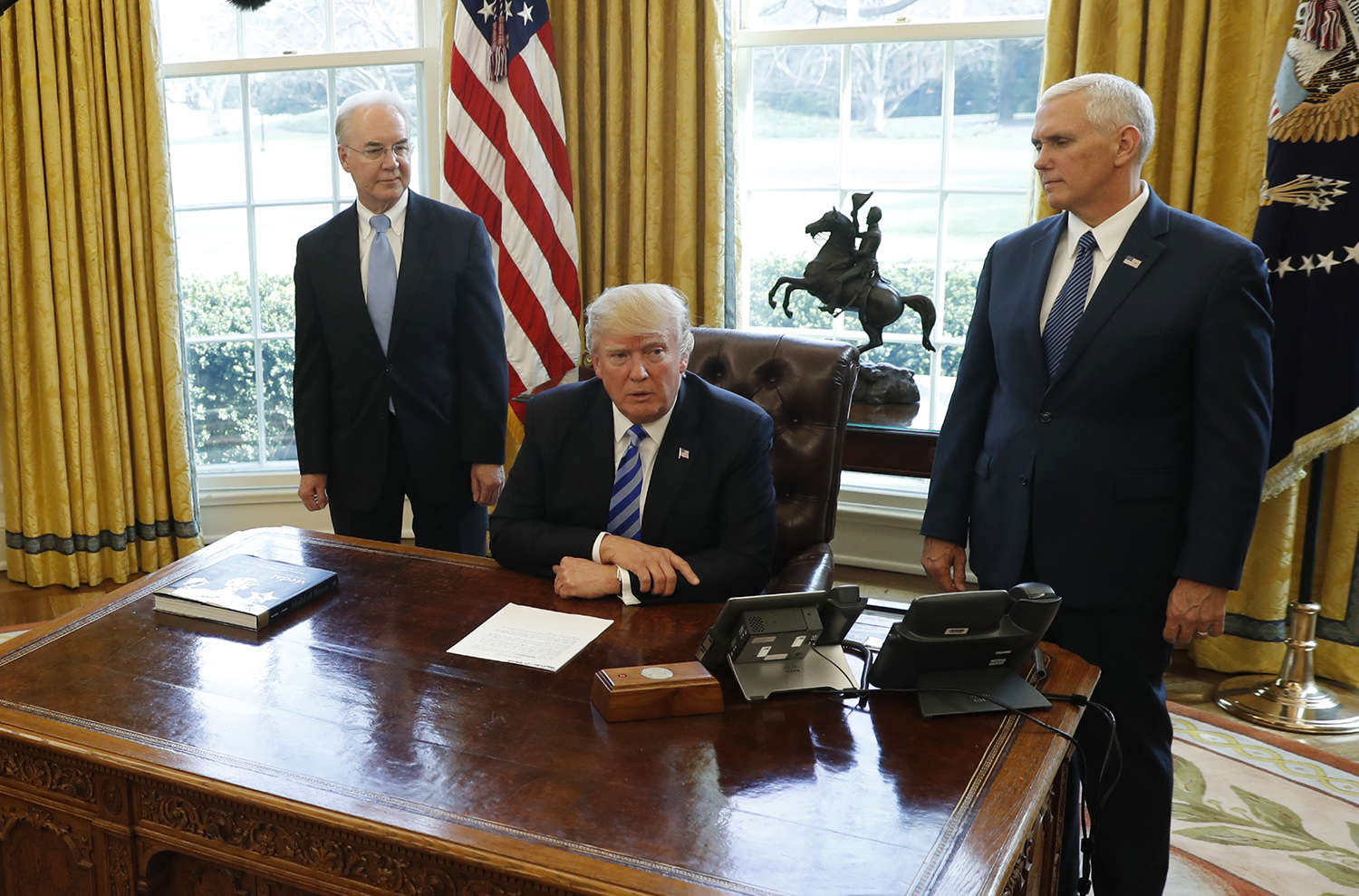 Trump’s decision to drop healthcare bill foretold 30 years ago