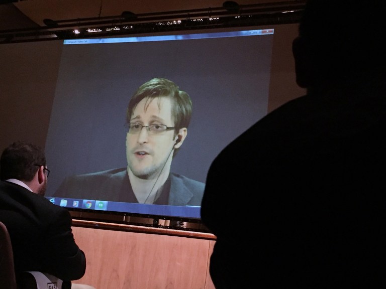 Edward Snowden tweeted Tuesday that 